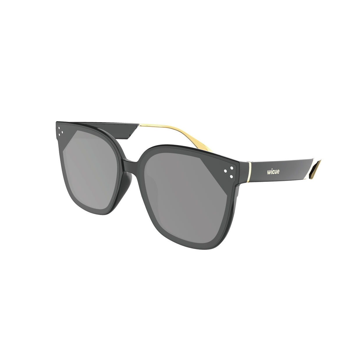 VALENTINE wicueスライド式調光サングラス ボストンタイプ