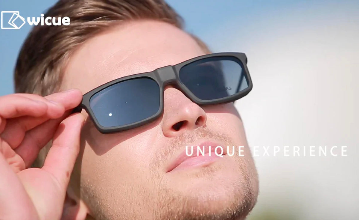WICUE eShades(イーシェイド)0.1秒瞬間調光サングラス・クリップオンタイプ