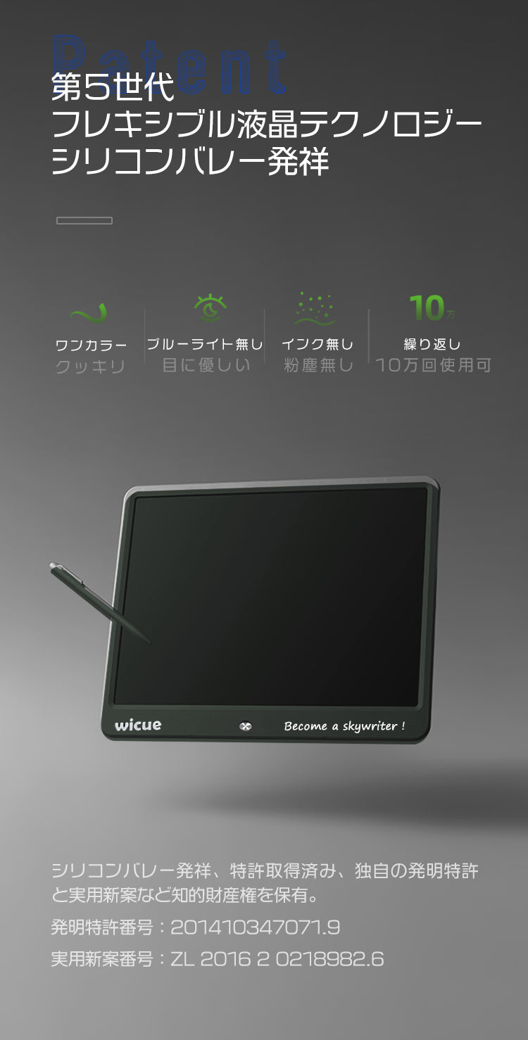 Wicue15インチクラシック電子ボード