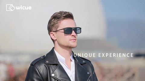 WICUE eShades(イーシェイド)0.1秒瞬間調光サングラス・クリップオンタイプ