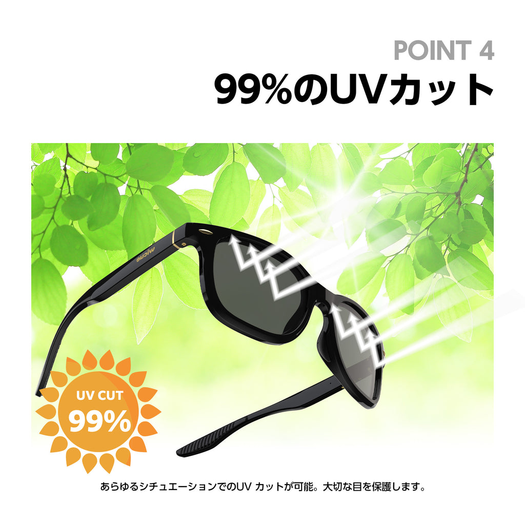 WICUE 0.1秒瞬間調光サングラス