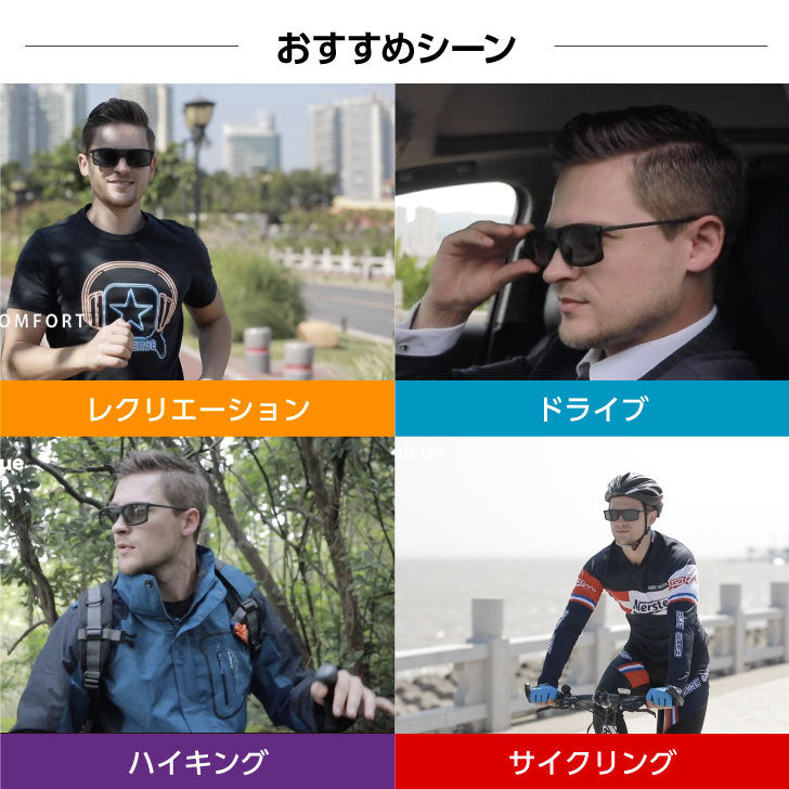 WICUE eShades(イーシェイド)0.1秒瞬間調光サングラス・クリップオンタイプ